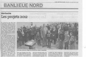 Voeux de M. le Maire - Samedi 7 Janvier 2012